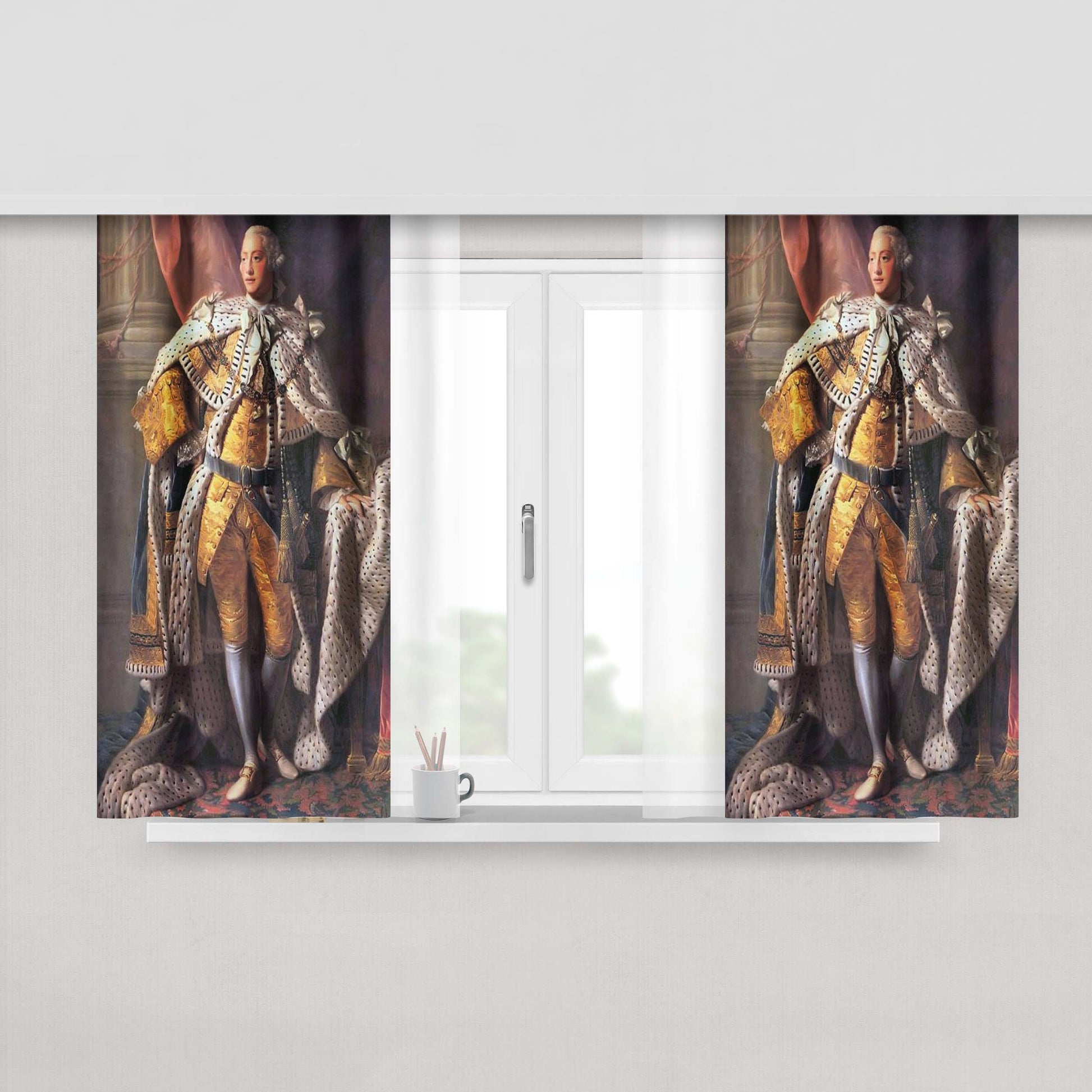 Awesome Vans Wallpaper Peach Skin Window Curtains