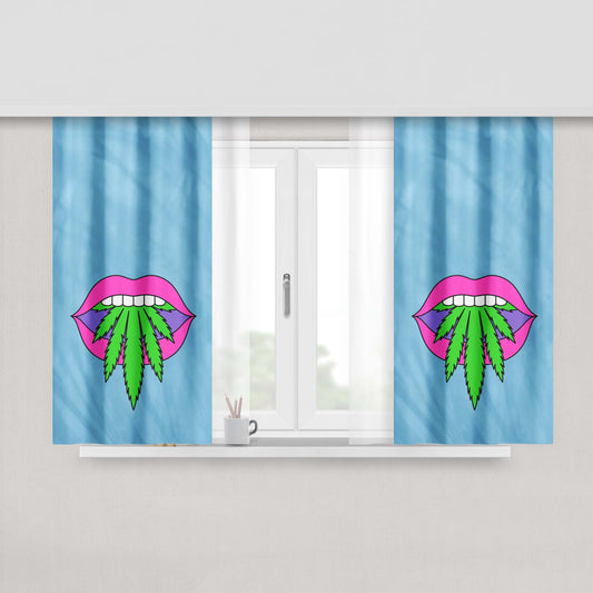 Buds Wallpaper Primitive Skate Peach Skin Window Curtains