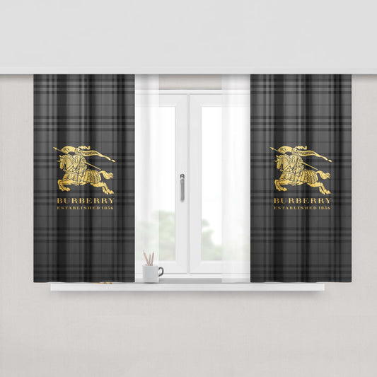 Burberry Peach Skin Window Curtains