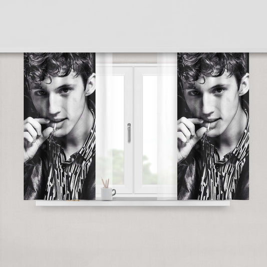 Bw Troye Sivan Peach Skin Window Curtains