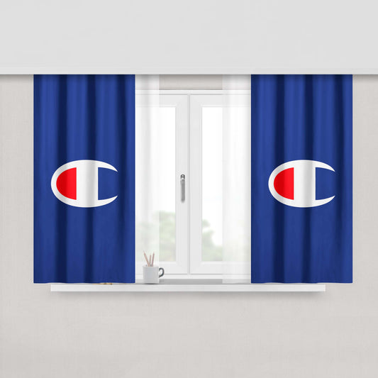 C3Po Art Peach Skin Window Curtains