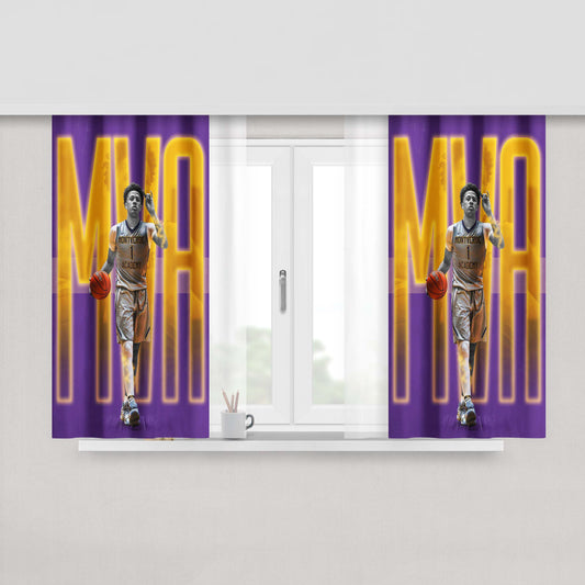 Cade Cunningham Mva Peach Skin Window Curtains
