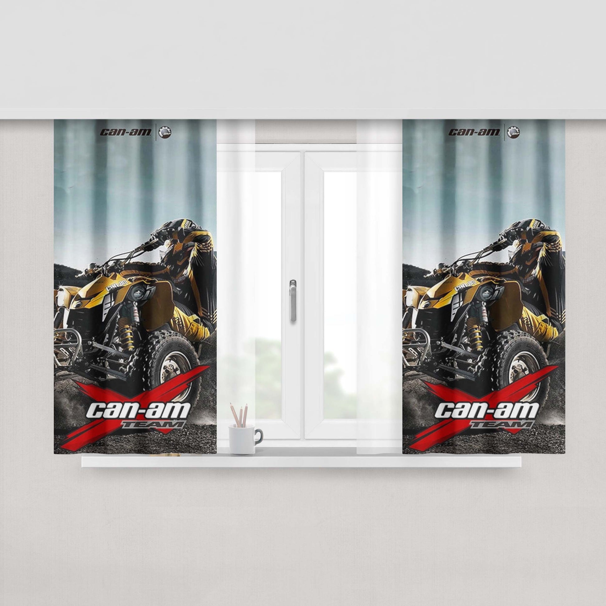 Canadiens Main Roster Peach Skin Window Curtains