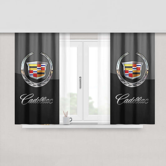Candillac Wallpaper Peach Skin Window Curtains