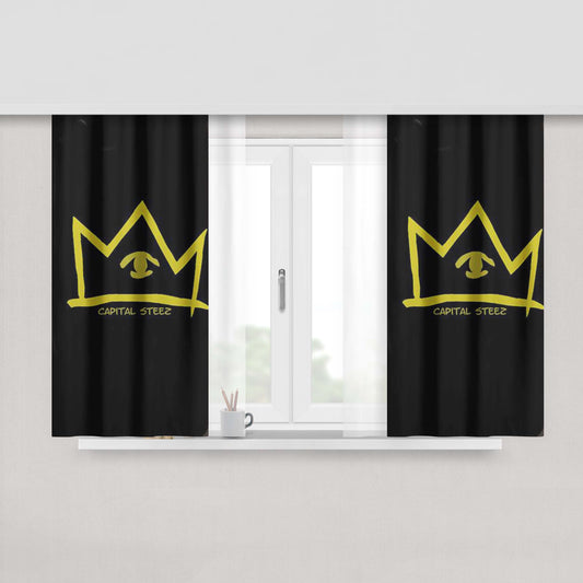 Capital Steez Peach Skin Window Curtains