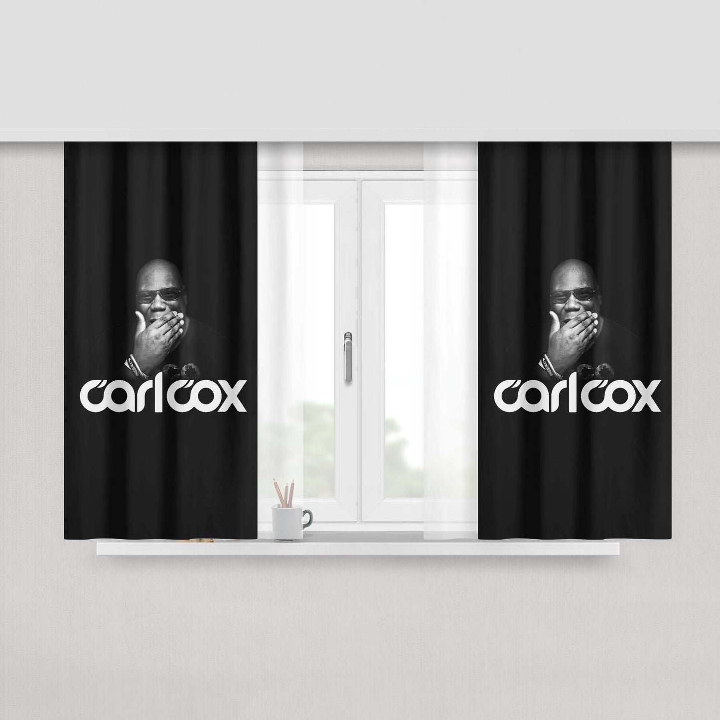 Carlcox Peach Skin Window Curtains