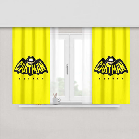 Cartman Peach Skin Window Curtains