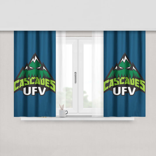 Cascades Ufv Peach Skin Window Curtains