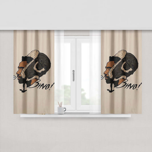 Catcher Peach Skin Window Curtains