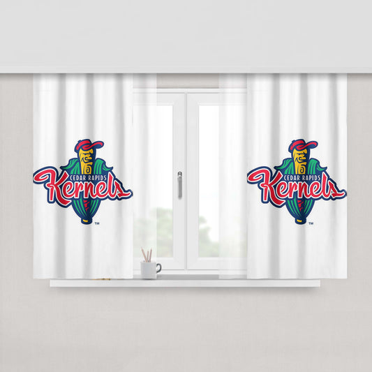 Cedar Rapids Kenels Peach Skin Window Curtains