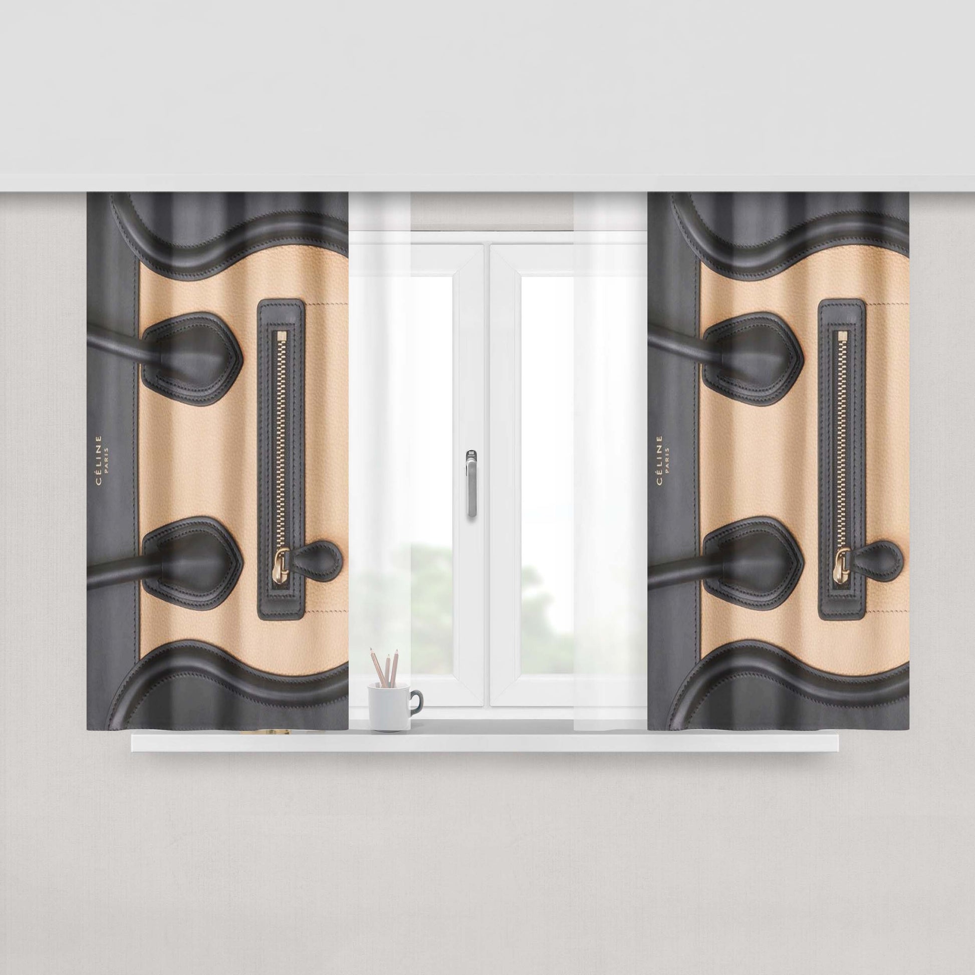 Cell 72 Dragon Ball Z Peach Skin Window Curtains