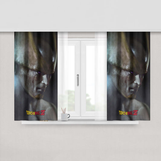 Cell Dragon Ball Super Broly Movie Peach Skin Window Curtains