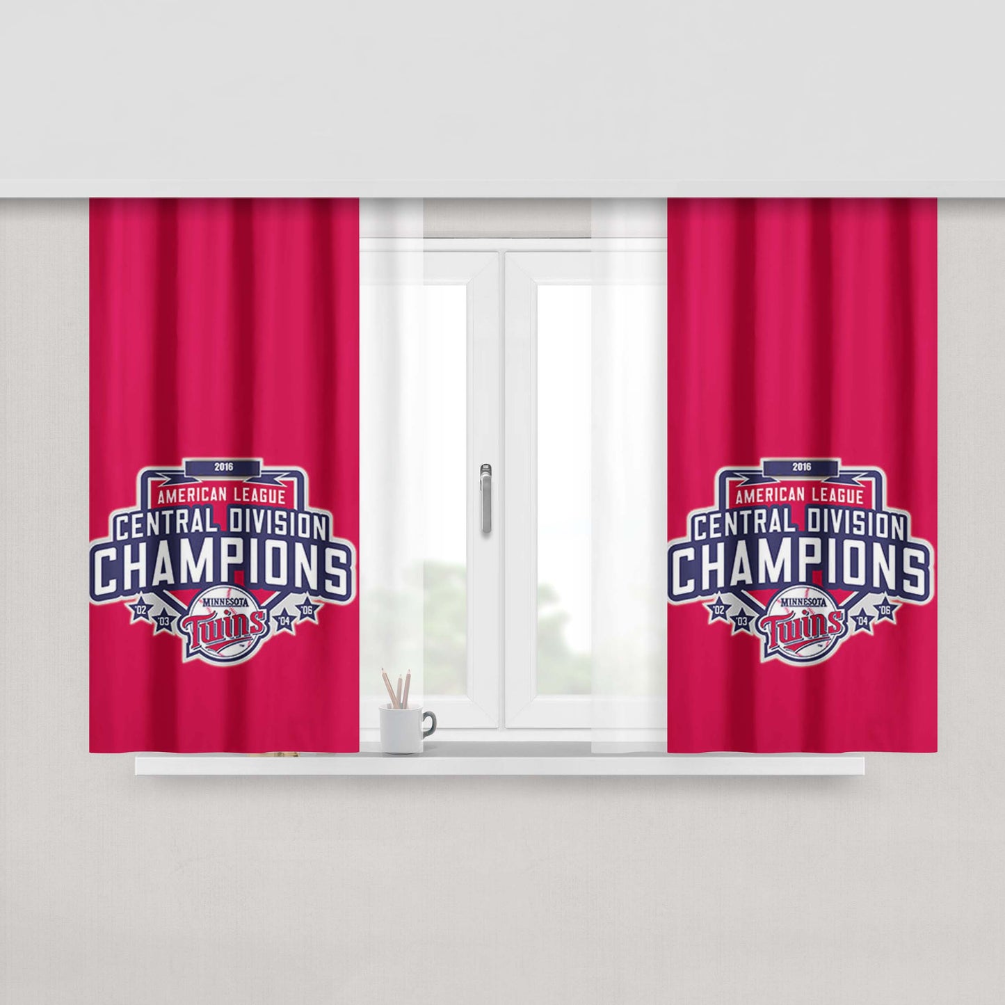 Central Intelligence Agency Cia Peach Skin Window Curtains