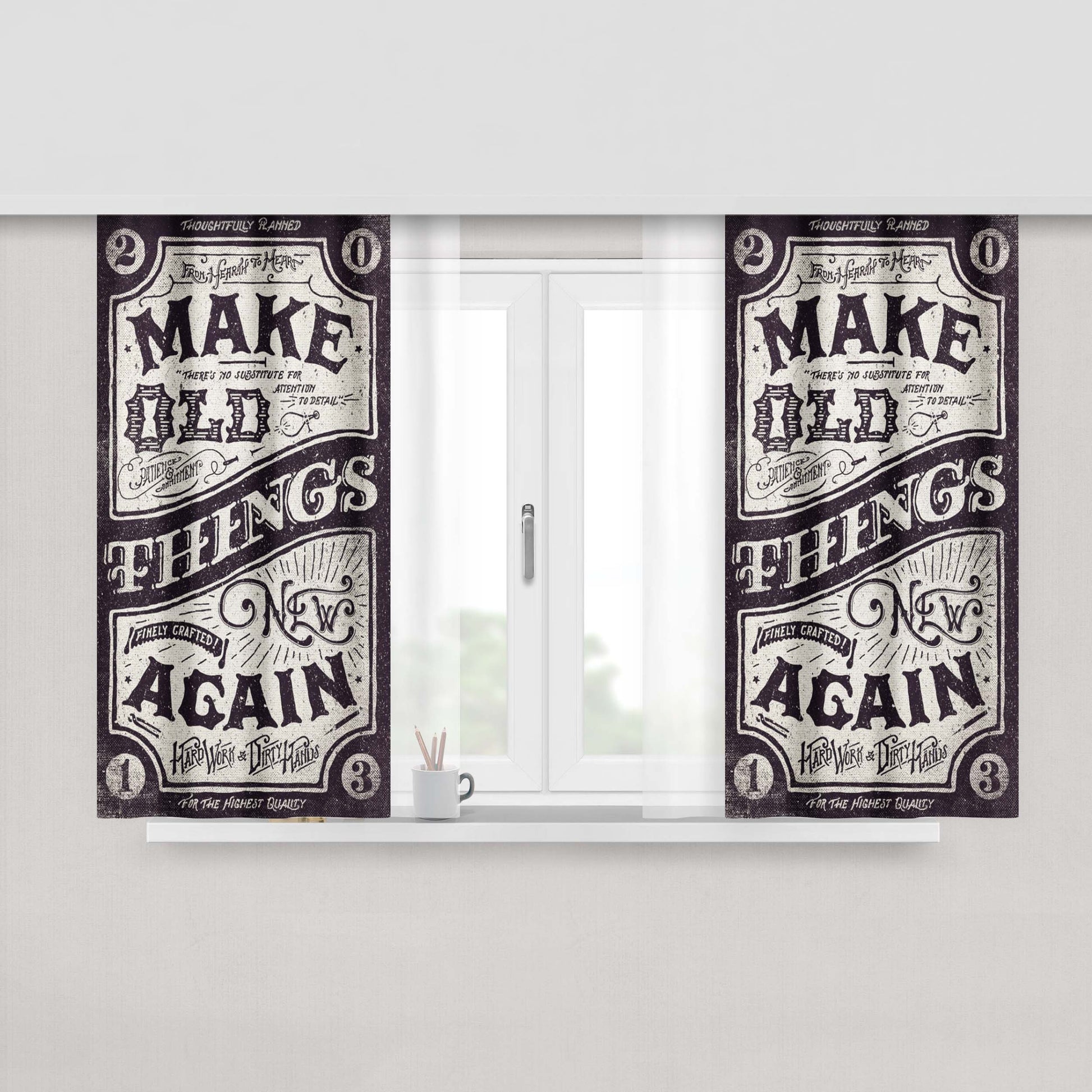 Cerberus Helltaker Peach Skin Window Curtains