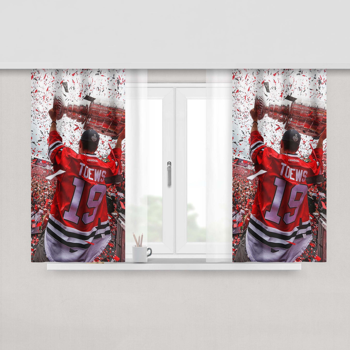 Cerro Porteno Hd Logo Peach Skin Window Curtains