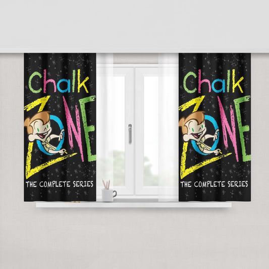 Chalkzone The Complete Series Peach Skin Window Curtains