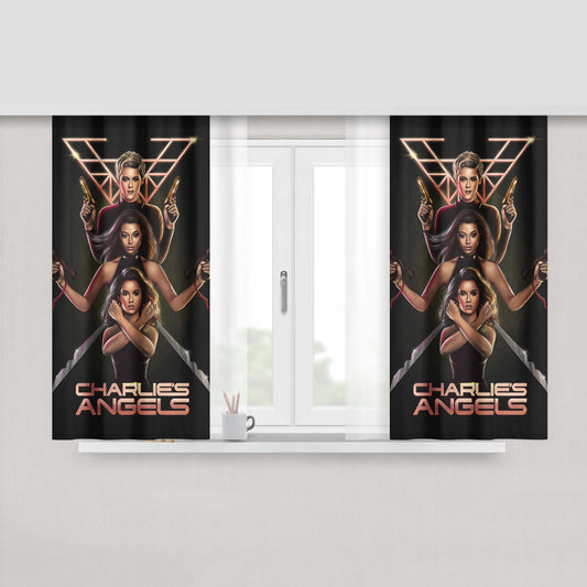 Charlie Puth Done For Me Peach Skin Window Curtains