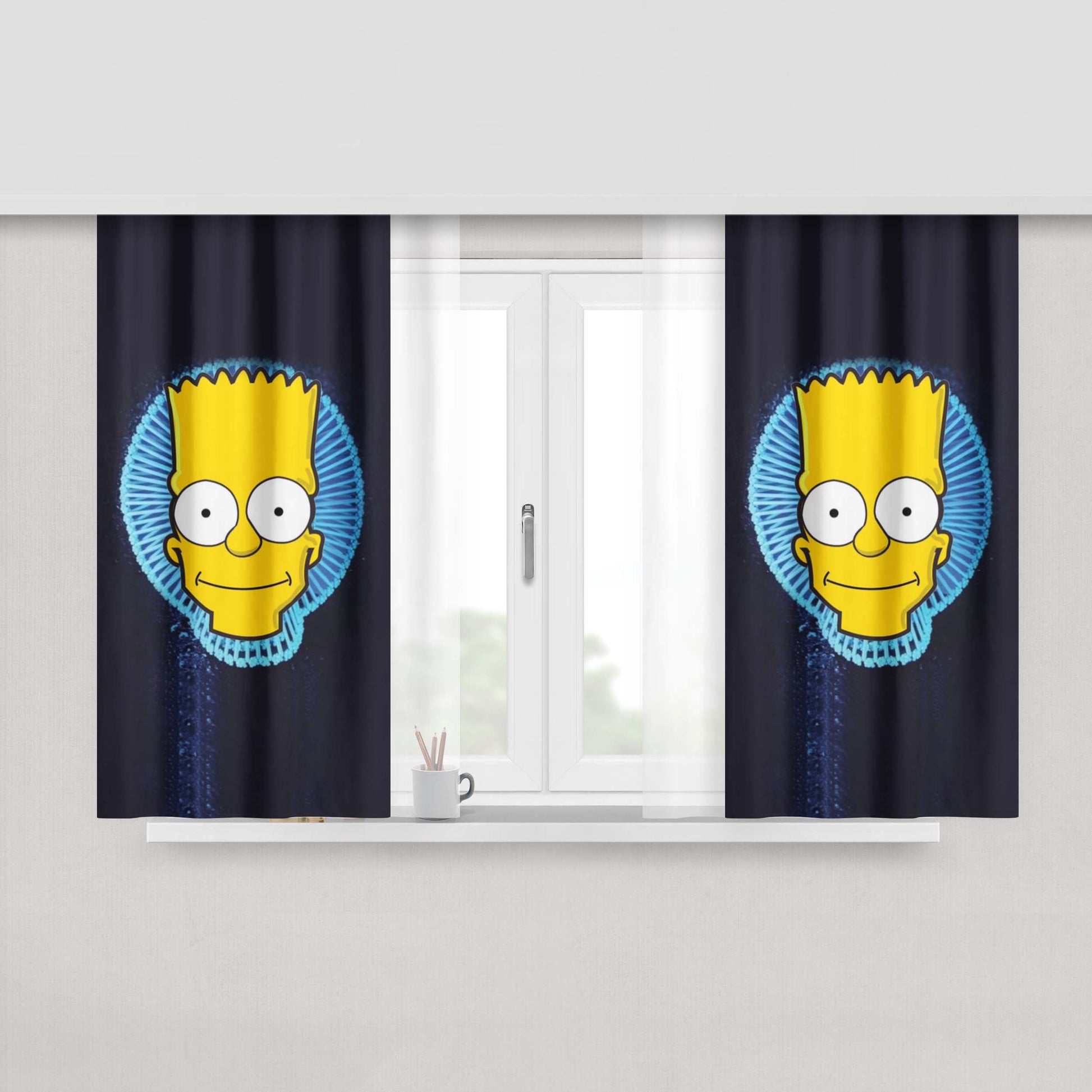 Childish Gambino Cute Peach Skin Window Curtains