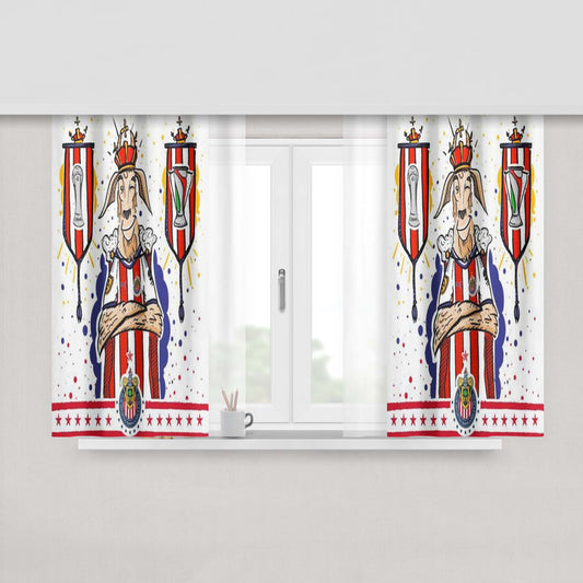 Chivas Guadalajara New Peach Skin Window Curtains