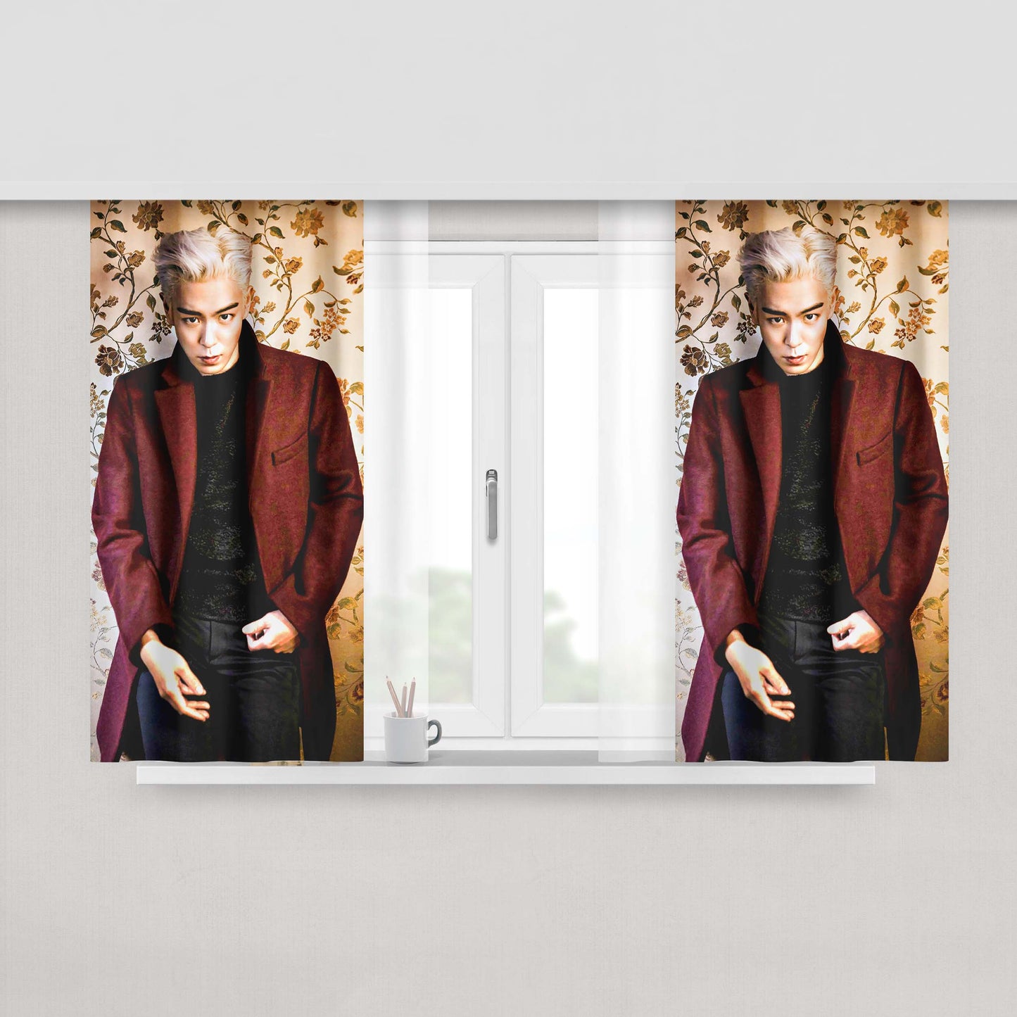 Choi Seung Hyun Peach Skin Window Curtains
