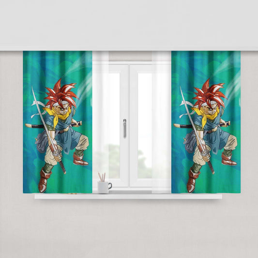 Chrono Trigger Old Wallpapers Peach Skin Window Curtains