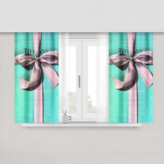 Classic Tiffany And C Peach Skin Window Curtains