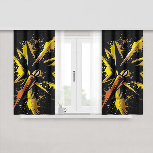 Go Team Instinct Peach Skin Window Curtains