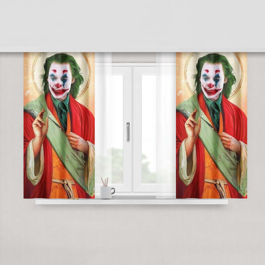 God Joker Chill No Strees Peach Skin Window Curtains