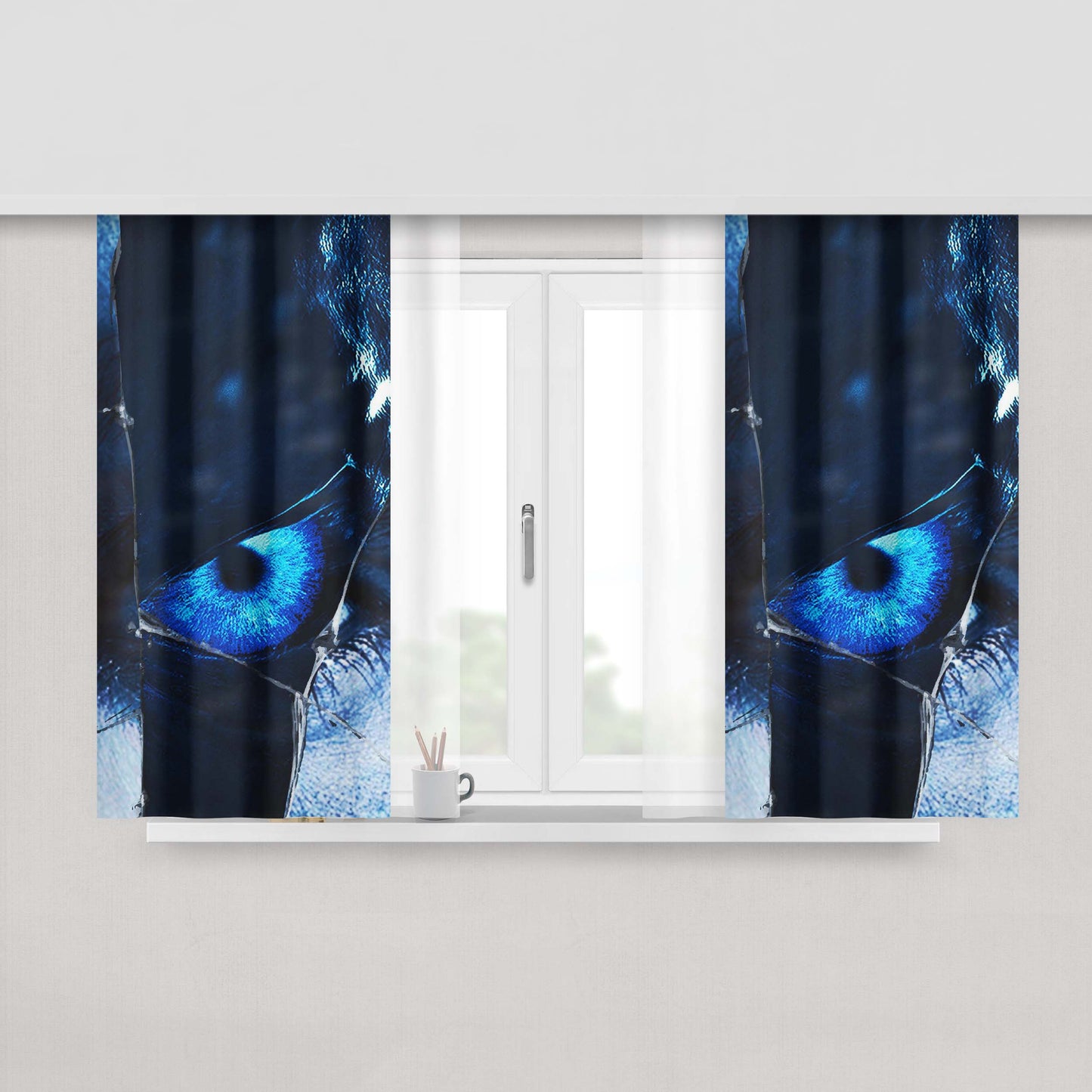 Got Game Of Throne 8 Peach Skin Window Curtains