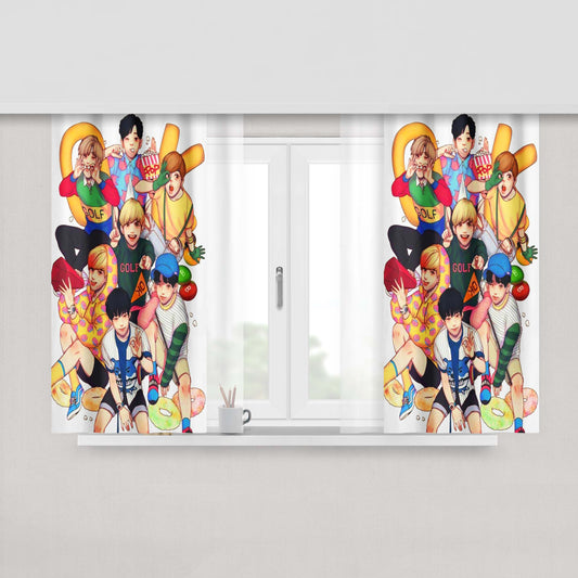 Got Season 8 Fanart Peach Skin Window Curtains