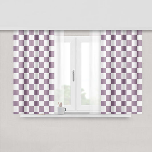 Grey Element Sktbrd Peach Skin Window Curtains
