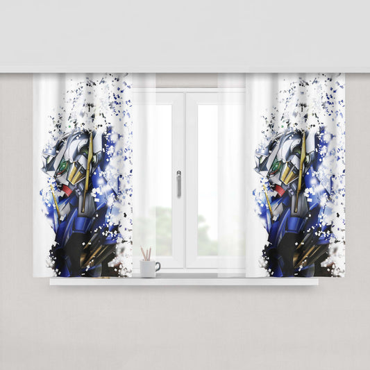 Gundam Exia Wallp Fabric Window Curtains