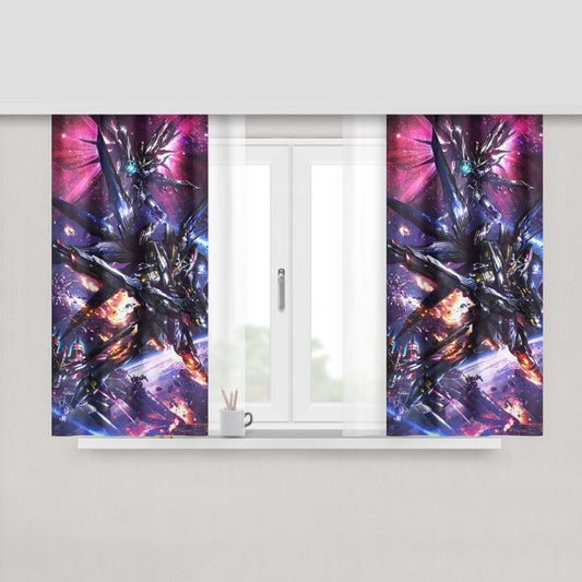 Gundam Galaxy War Fabric Window Curtains
