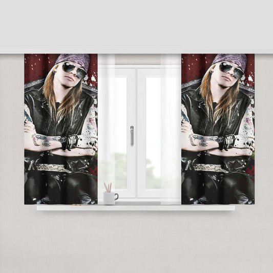 Guns N Roses Appetite For Destruction Fabric Window Curtains