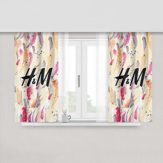 H&M Garment Collecting Fabric Window Curtains