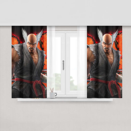 Haihachi Tekken Tag Fabric Window Curtains