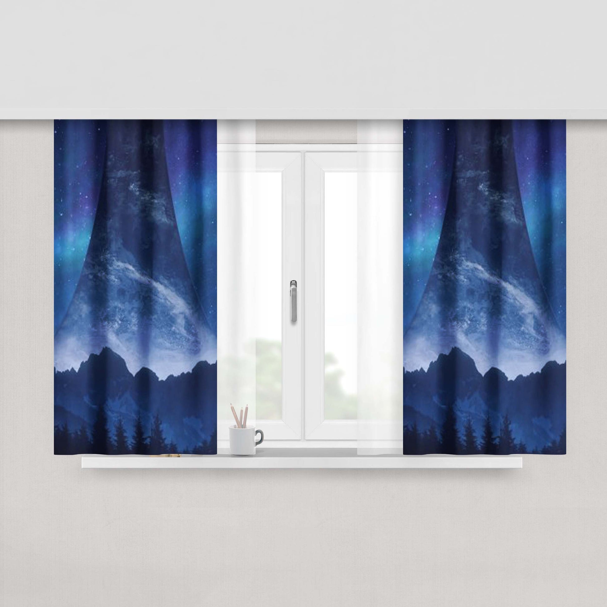 Halo Infinite Fabric Window Curtains