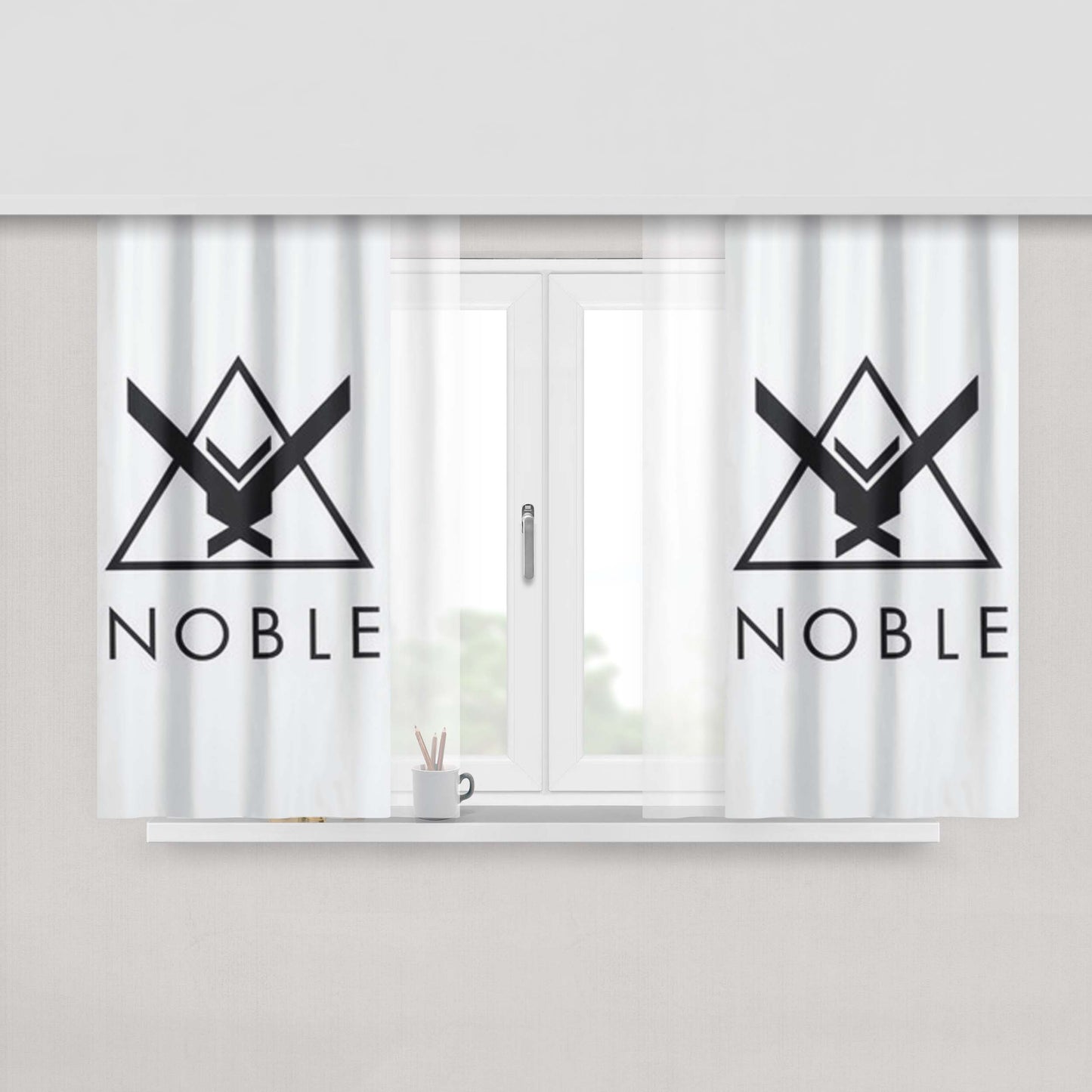 Halo Noble Fabric Window Curtains