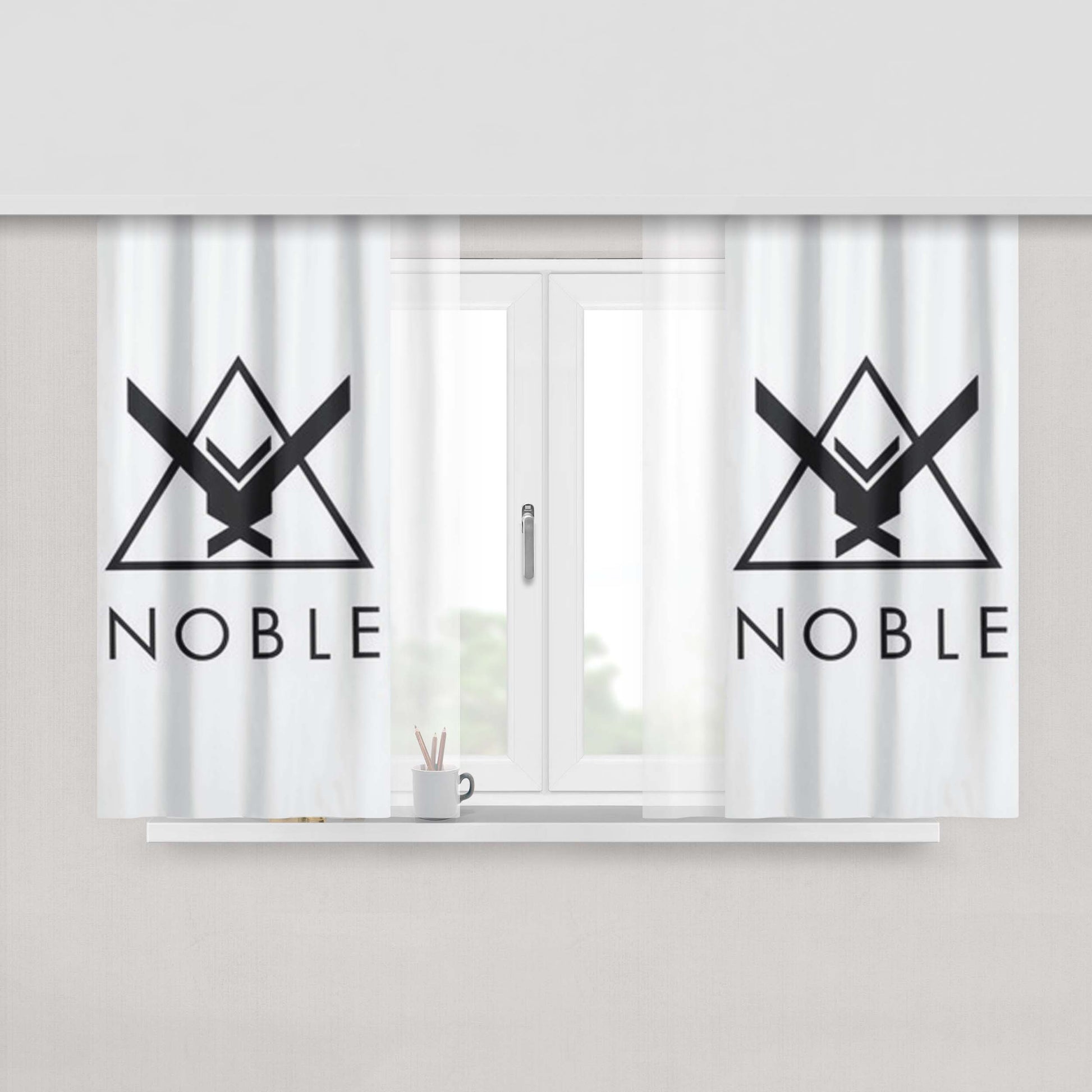 Halo Noble Fabric Window Curtains