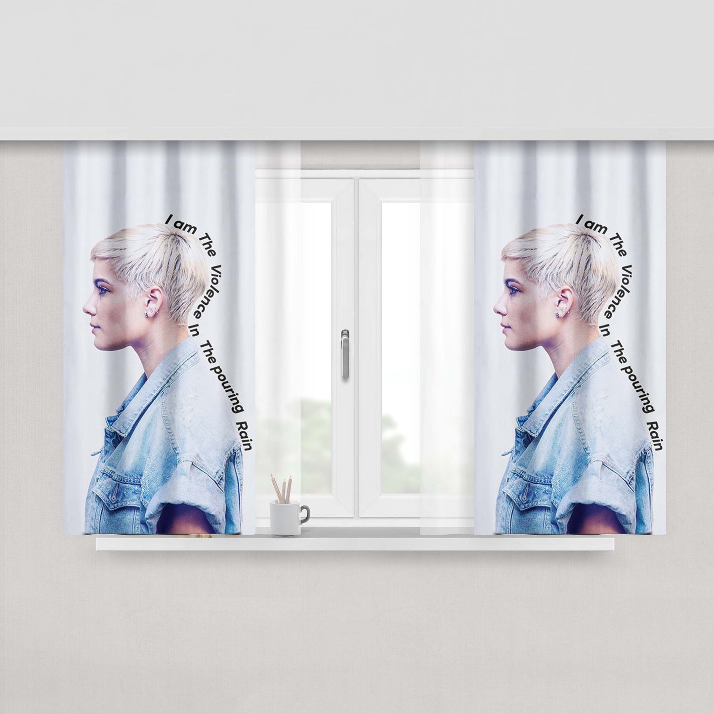 Halsey Hurricane Fabric Window Curtains