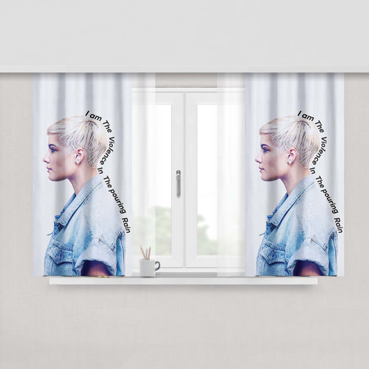 Halsey Hurricane Fabric Window Curtains