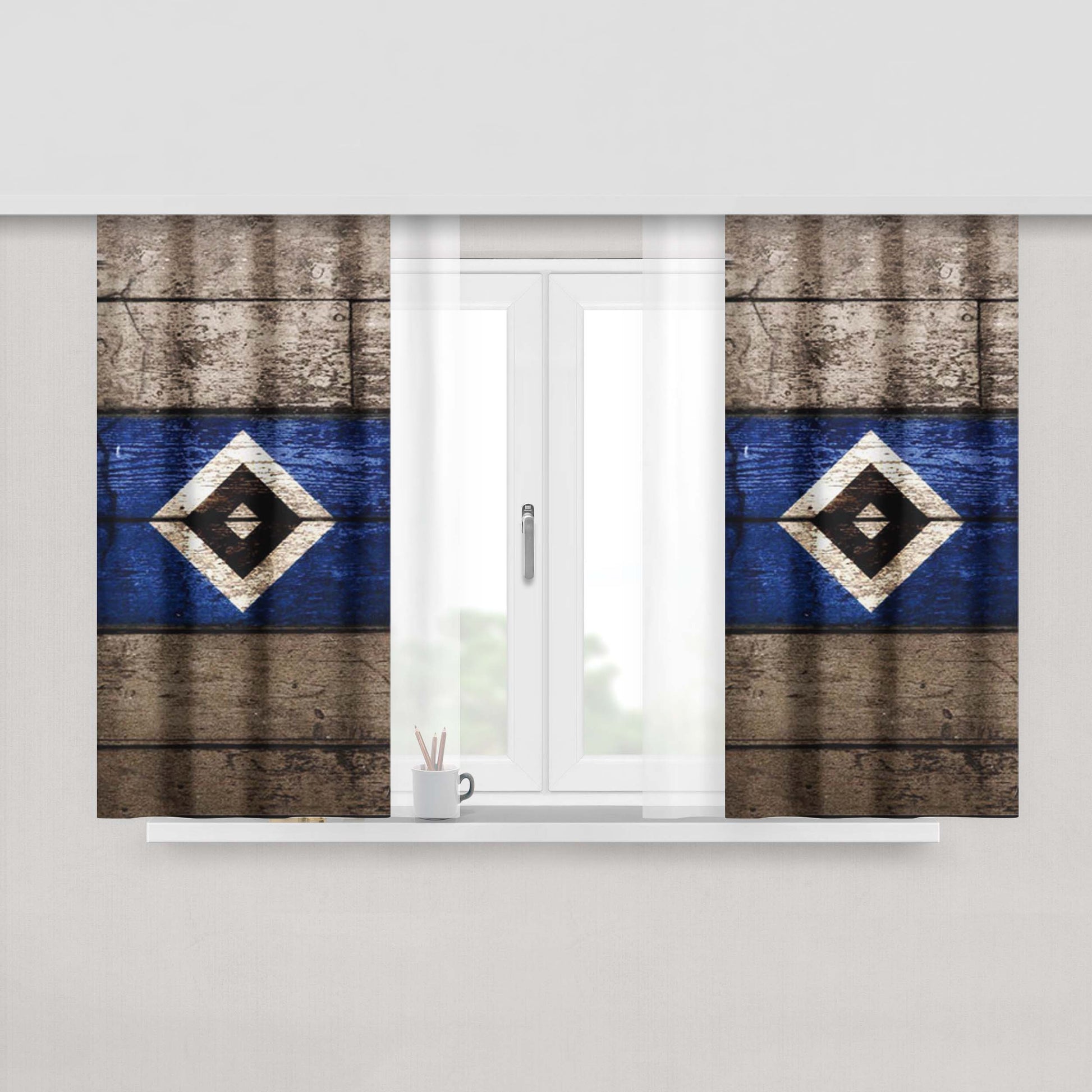 Hamburg Sv In Wood Fabric Window Curtains