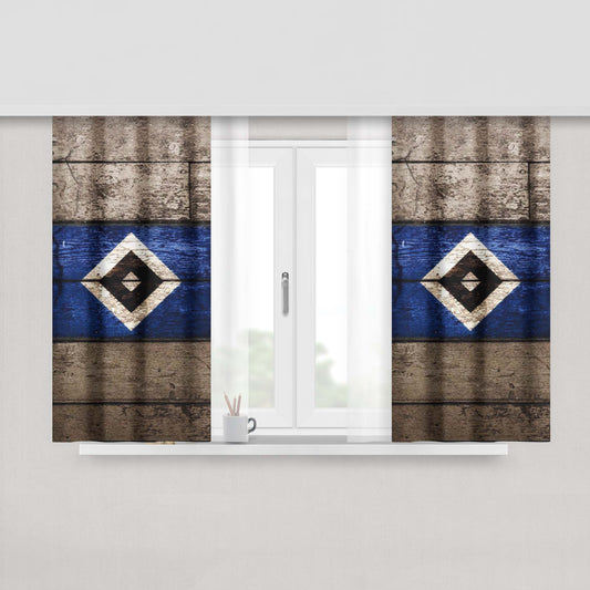 Hamburg Sv In Wood Fabric Window Curtains
