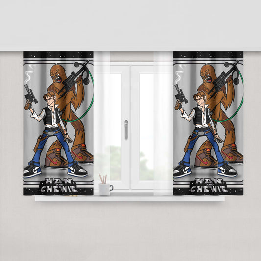 Han And Chewy Fabric Window Curtains