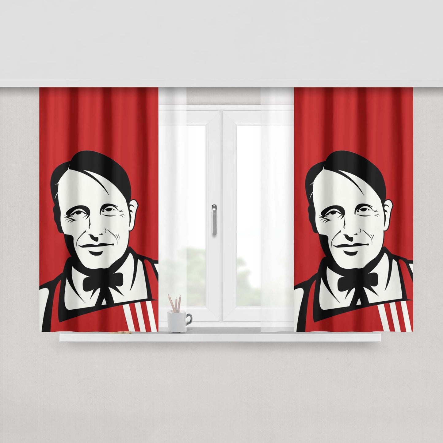 Hannibal Kfc Fabric Window Curtains