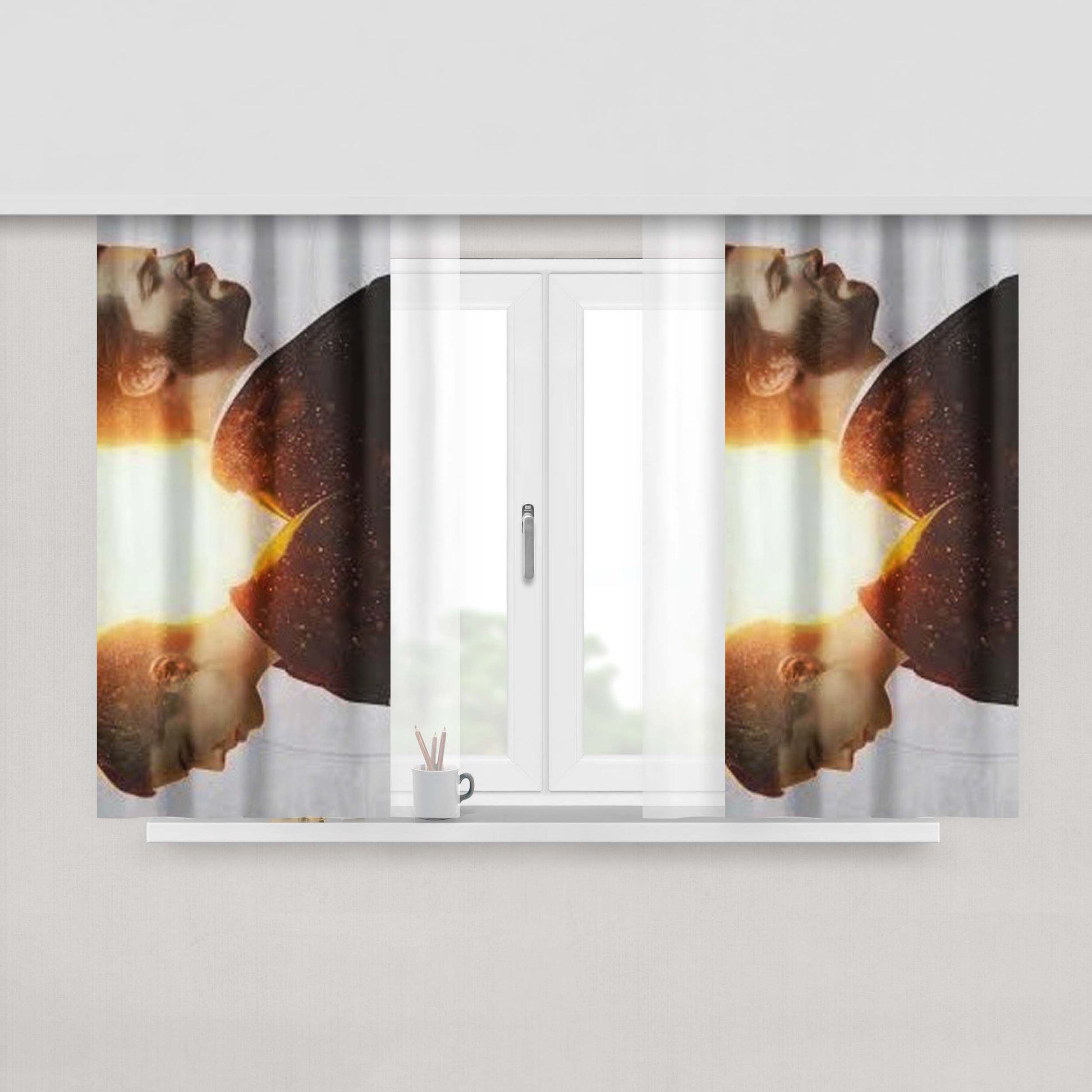 Hard Sun Agyness Deyn Jim Sturgess Fabric Window Curtains