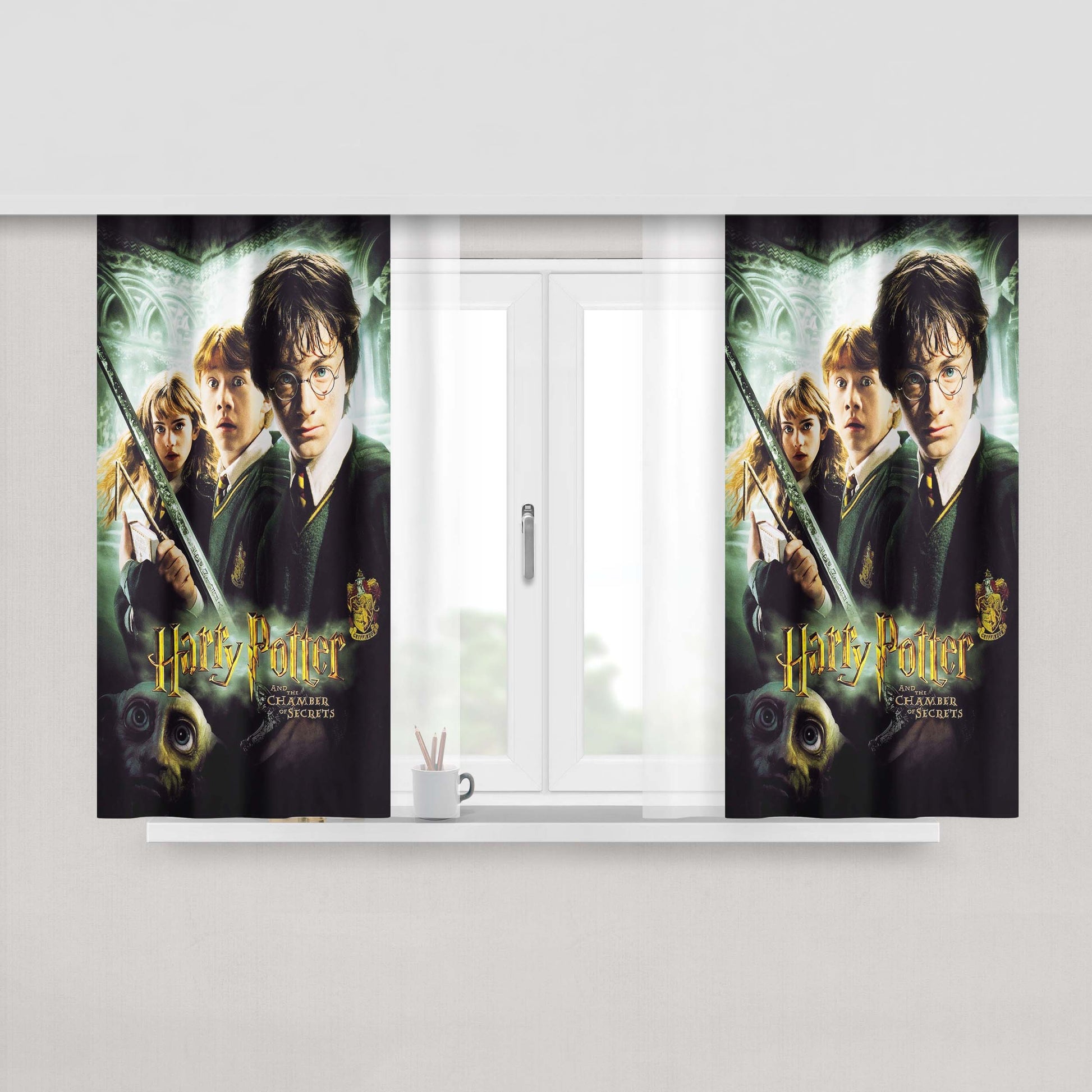 Harry Potter 8 Fabric Window Curtains