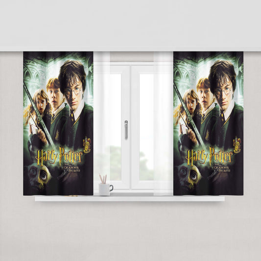Harry Potter 8 Fabric Window Curtains
