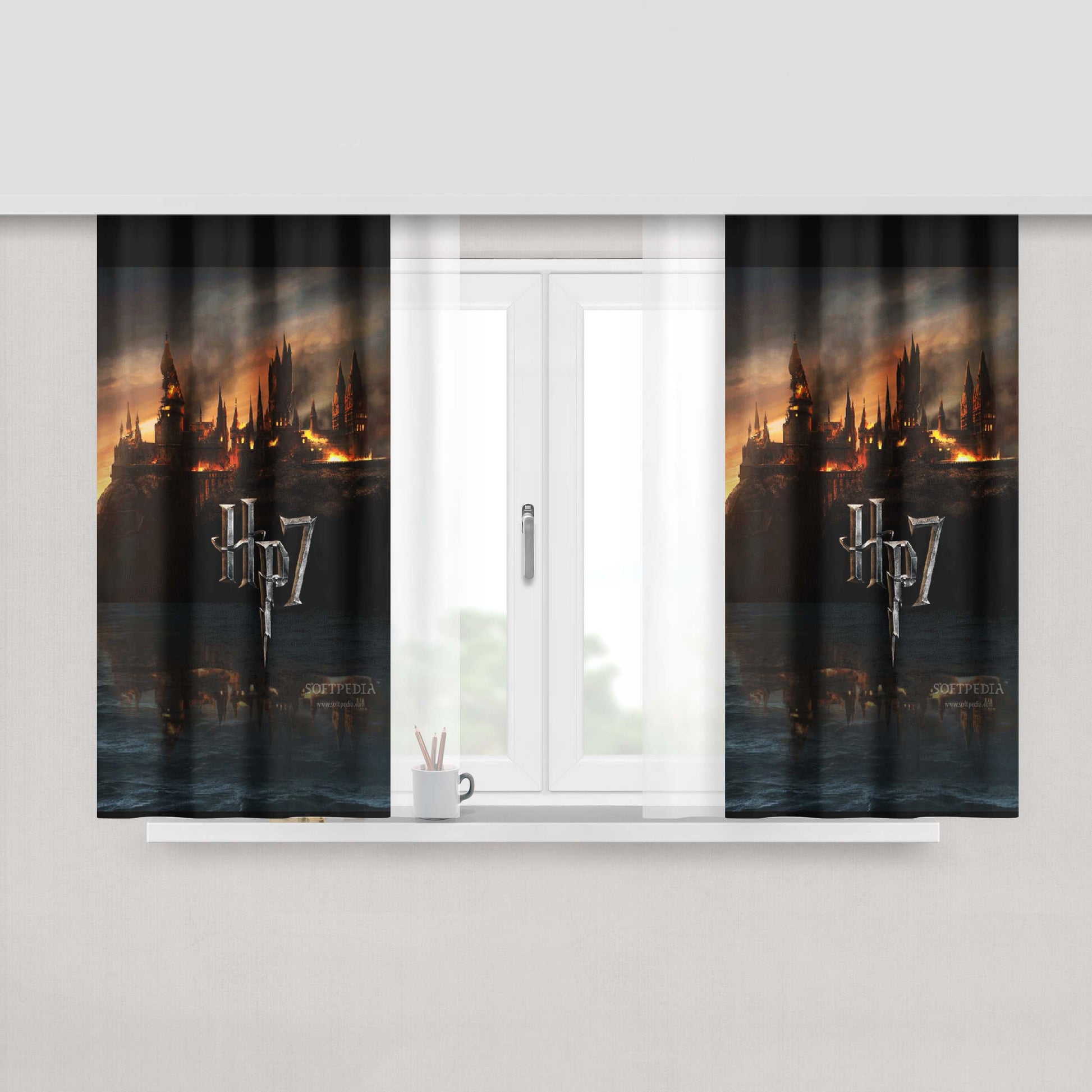 Harry Potter 10 Fabric Window Curtains