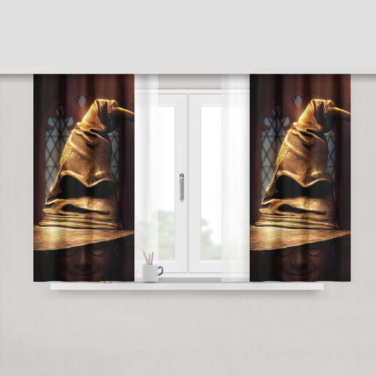 Harry Potter Blu Ray Fabric Window Curtains